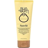 Sun Bum Original SPF 50 Sunscreen Face Lotion | Broad Spectrum Moisturizing Facial Sunblock with Vitamin E | Oil Free | Hawai