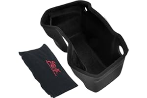 VPZMT Black Console Box Lining Storage Box Cargo Liner Protector Pad Middle Box Fits for Honda Gold Wing GL1800 GL1800B F6B D