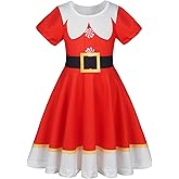 Girls Dresses Toddler Space Summer Sundress Kids Short Sleeve School Casual A Line Twirly Skater Cat Dress