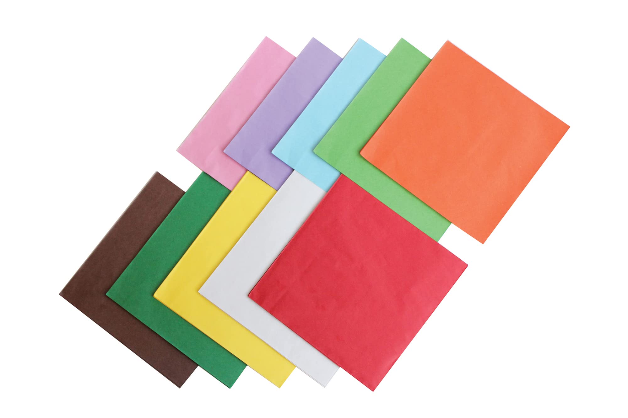 Bright Ideas Crafts Tissue Paper Pack of Squares 480 Pieces, Great for All Arts and Crafts Projects, Ideal for Classroom Work