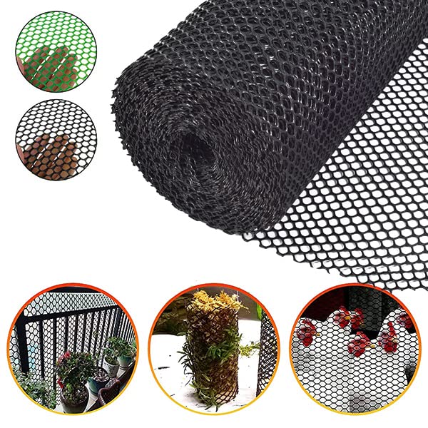NETINFINI Plastic Chicken Net Poultry Bed Netting Poultry Rolled