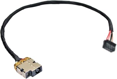 ZAHARA DC Power Jack Harness for HP ENVY TouchSmart 15J Series