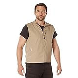 Rothco Undercover Travel Vest, Khaki, 3X-Large