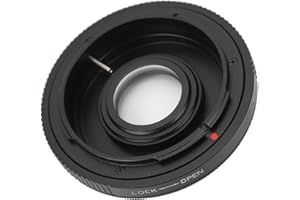 RASTKY FDEOS Lens Mount Adapter for FD Mount Lens to for EF/EFS Camera Body, Durable Alloy Adapter Ring for Manual Focus, Sui