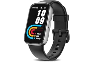 VPSTAY Fitness Tracker Watch with 24/7 Heart Rate Sleep Blood Oxygen Monitor, IP68 Waterproof Smart Watch, Step Calorie Counter Pedometer Health Activity Trackers and SmartWatches for Men Women