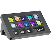 ULANZI D200 U-Studio Macro Keyboard Stream Controller, 14 LCD Keys, 13 Customizable Macro Keys Deck to Control Apps and Software, Trigger Actions in OBS, Twitch, YouTube and more, for Mac/PC