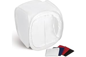 Godox 32x32 inch Foldable Photo Studio Shooting Tent Light Cube Diffusion Softbox Kit with 4 Colors Backdrops for Photography
