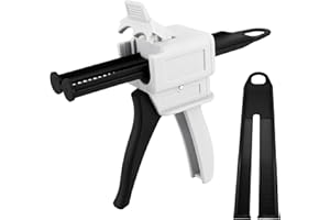 TRAKTRONIX Dental Dispenser Gun 50ml Dispensing Gun Kit Impression Mixing AB Gun 1:1/1:2 P/N 77580