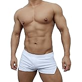 Mens 3" Inseam Running Shorts with Large Run Side Split