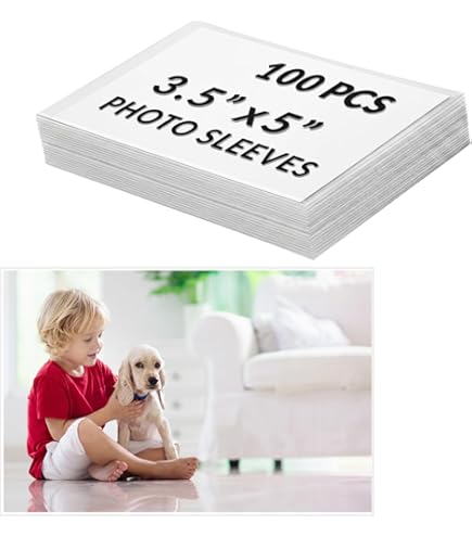 Amazon.com: Recipe Card Protectors, 3x5 Inches, Clear Plastic Sleeves, 100  Pack (3×5'') : Office Products