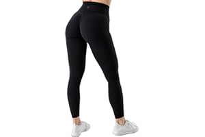 Kamo Fitness Featherlite Enhance 27" Hidden Scrunch No Front Seam Workout Leggings for Women, Butt Lifting -Tummy Control
