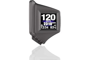 Head Up Display for Car, iKiKin Car HUD Display OBD2 GPS Dual System, GPS for All Vehicles