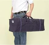 Draper 740mm Heavy Duty Polythene Tool Bag Organiser Open Top Buckle Straps view 2