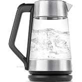 OXO Brew Cordless Glass Electric Kettle, 1.75 L | Hot Water Boiler &amp; Heater, Precise Pour Spout, Automatic Shut-Off, Ideal for Tea and Pour-Over Coffee