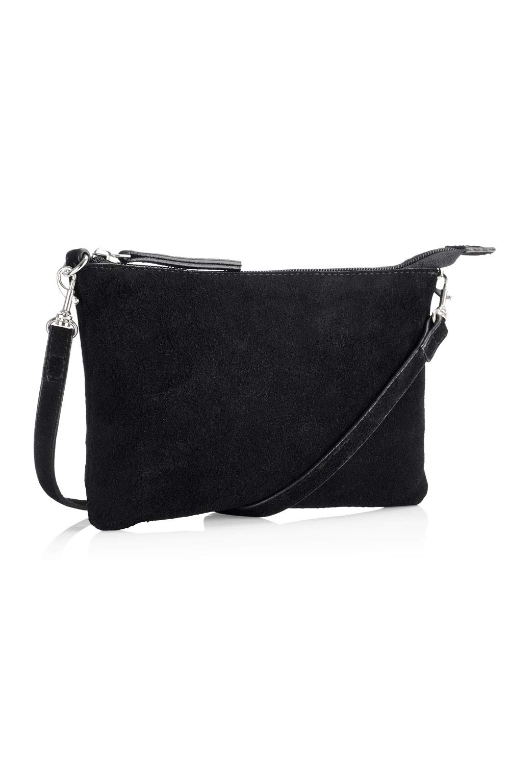 Hill & How Womens Small Crossbody Cross-Body Bag Black (Black)