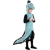 Kids Disney Flotsam And Jetsam Costume | Child Eel Outfit, Tunic With Fins, Sculpted Headpiece, And Two Pairs Of Eyes