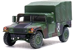 MOTOR CITY CLASSICS Panzerkampf | 1:64 Scale Model Military Diecast | M998 HMMWV, 2nd Battalion, 3rd Field Artillery Regiment, 1st Armored Division, U.S. Army Stationed in Germany, Spring 1999 | Model 12502AB