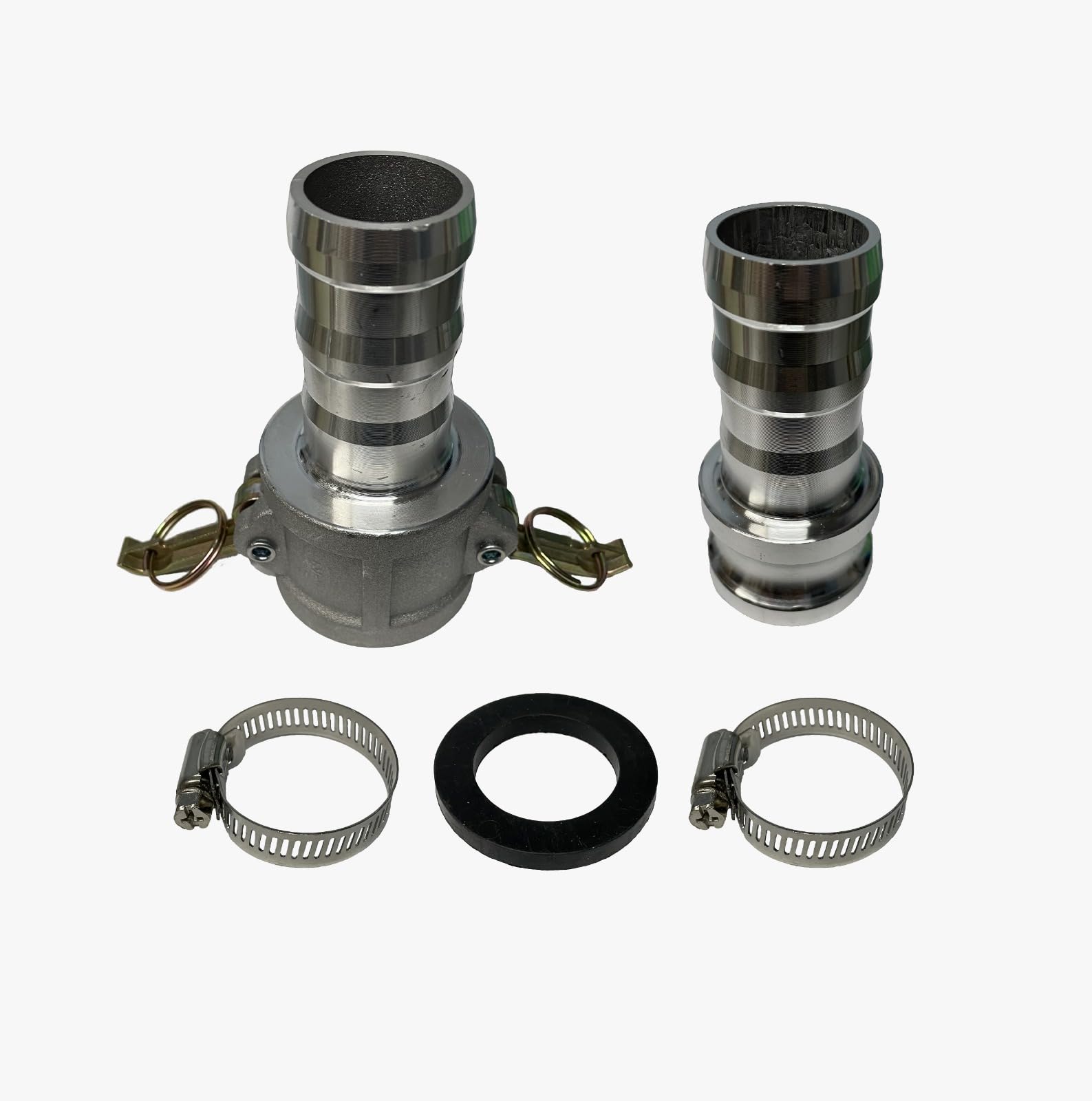 10-Pack Of 4" Camlock Gaskets - Buna Rubber Seals For Industrial Connections