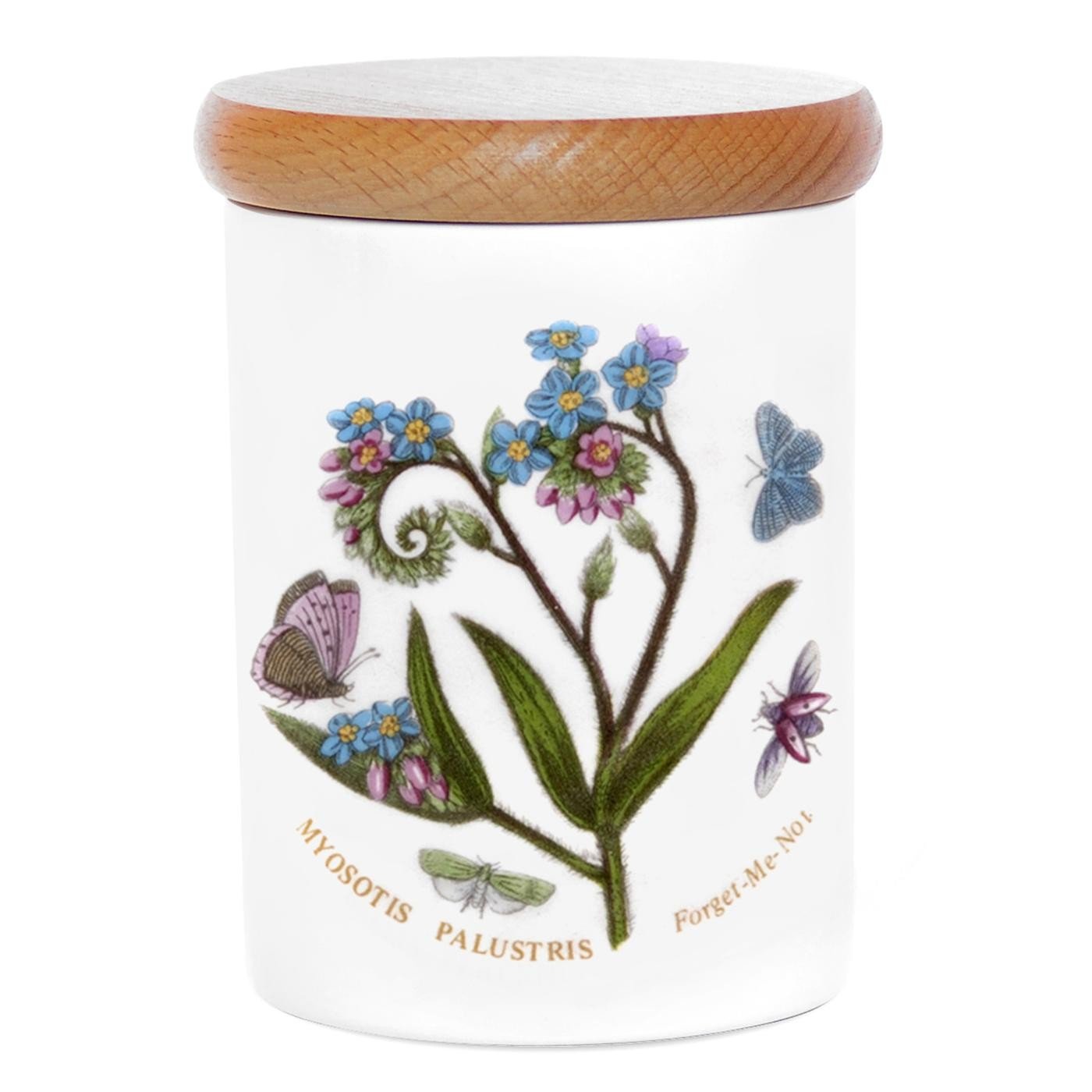 Portmeirion 4" Airtight Jar Forget-Me-Not