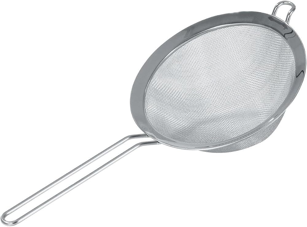 Fackelmann Sieve 15cm Fine Mesh Stainless Steel Strainer Silver