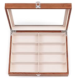 Eapmic 8 Slots Eyeglass Sunglass Storage Watch Box