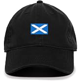 DSGN By DNA Scotland Flag Embroidered Baseball Cap Cotton Adjustable Dad Hat