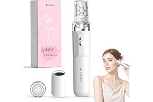 BEAUZMO Epilator,2 in 1Epilator for Women Rechargeable,Womens Electric Shaver with LED Light,Rechargeable,Hair Removal for Women Legs/Face/Bikini/Arms,Smooth Epilator Trimmer Travel Kit Set Upgrade