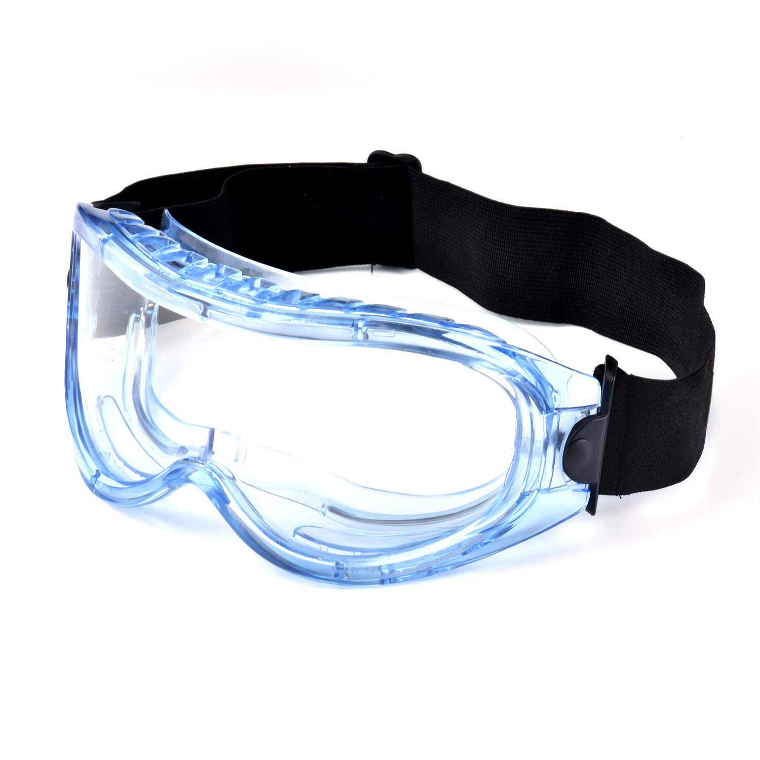 SAFEYEAR Anti Fog goggles safety glasses-SG007BU Scratch Resistant & UV Protection(UV 400) Safety Glasses for Men, Eye Impacted Sealed Protective Work Goggles Over Spectacles for DIY, Lab, Welding