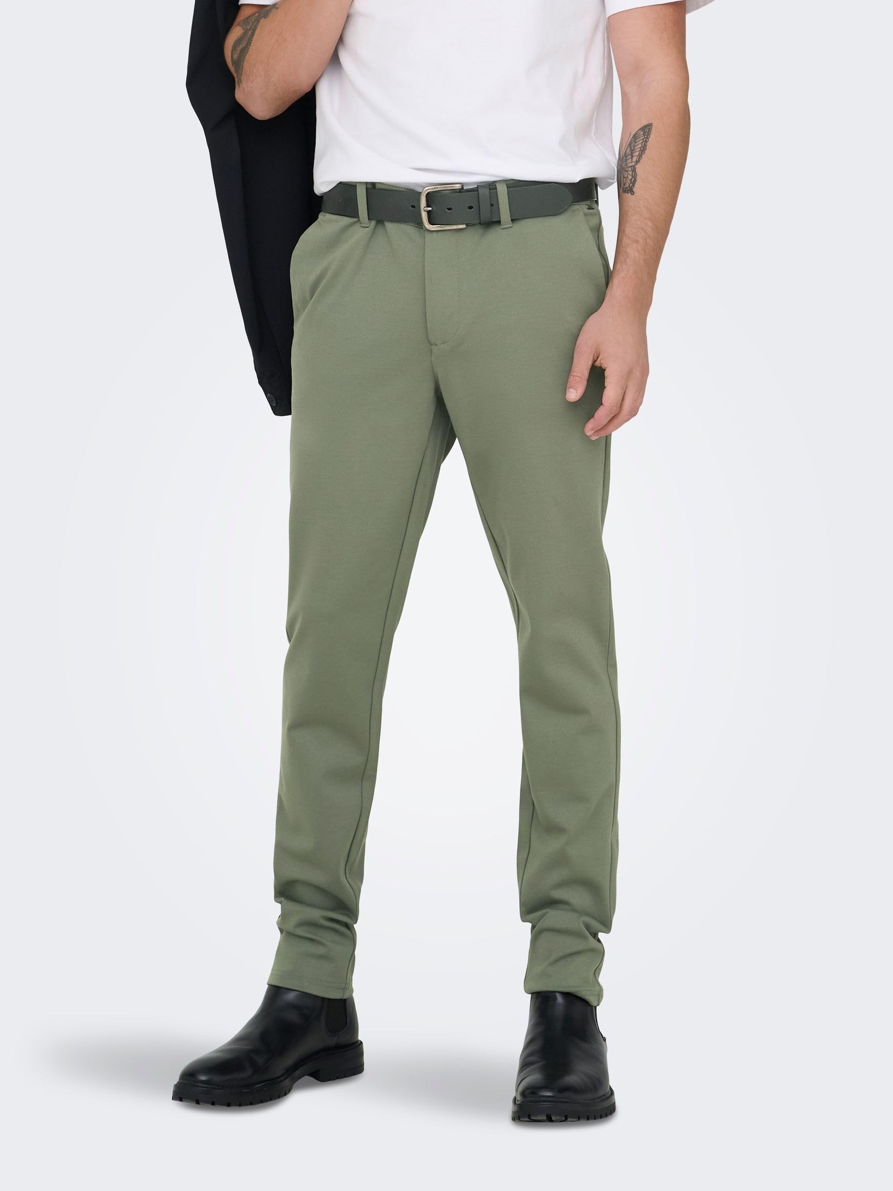 Only & Sons Herren Onsmark Slim Gw 0209 Pant Noos Anzughose, Castor Gray, 30W / 30L EU 2
