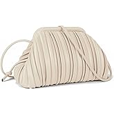 GLITZALL Clutch Purse and Dumpling Bag for Women,Designer Cloud Handbag and Ruched Bag with Detachable Shoulder Strap