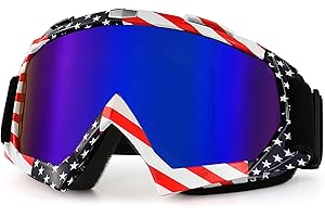 Shutuan Motorcycle Goggles Dirt Bike Goggles ATV Riding Four Wheeler Offroad Mx Racing Helmet Goggles