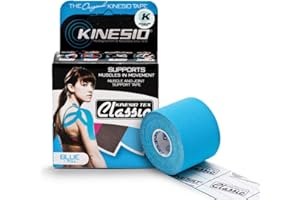 Kinesio Taping - Elastic Therapeutic Athletic Tape Tex Classic - Blue – 2 in. x 13 ft
