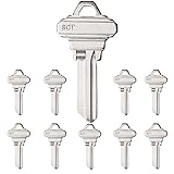 Schlage SC1 Key Blanks Pack of 10 Uncut Blank Keys