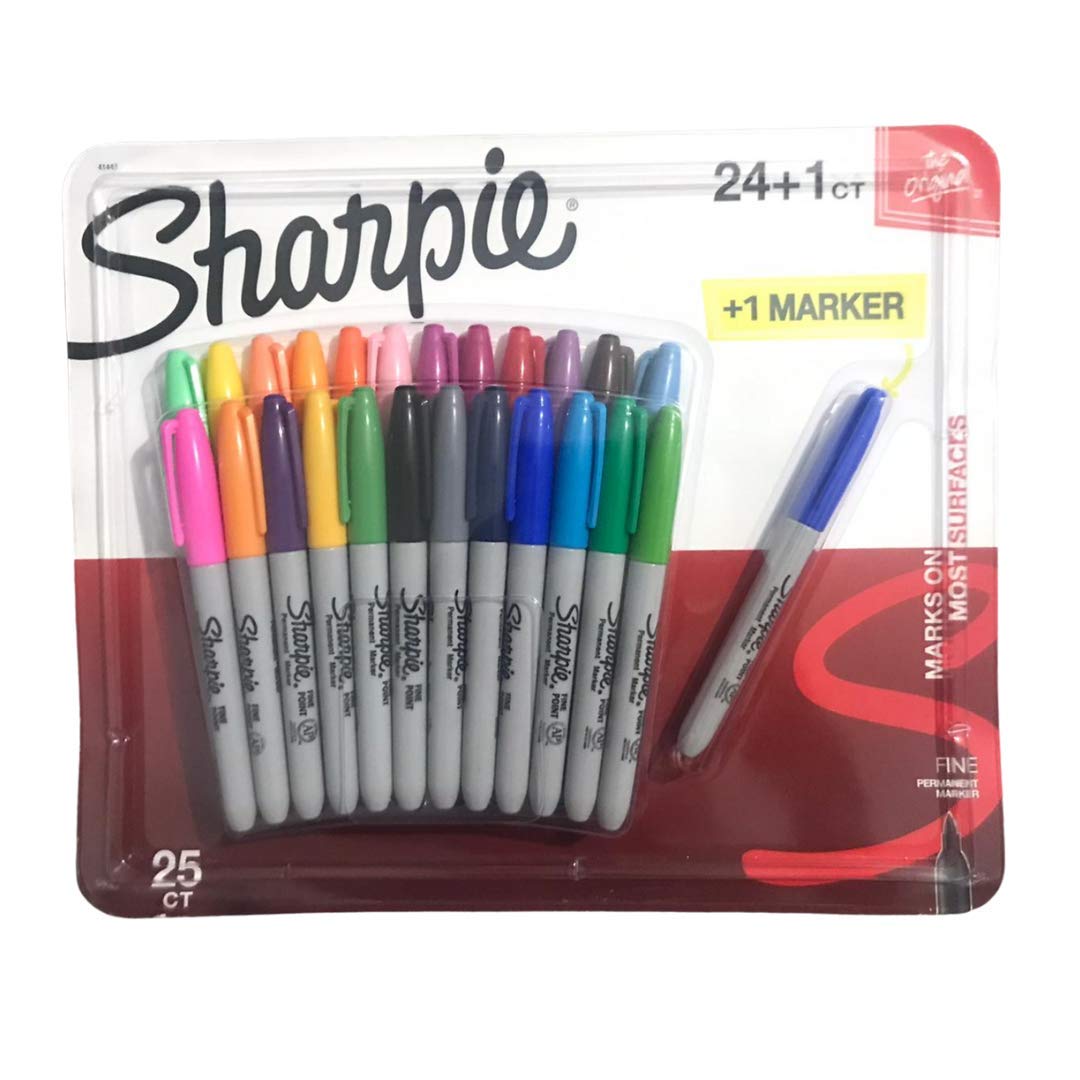 Sharpie fine point permanent markers