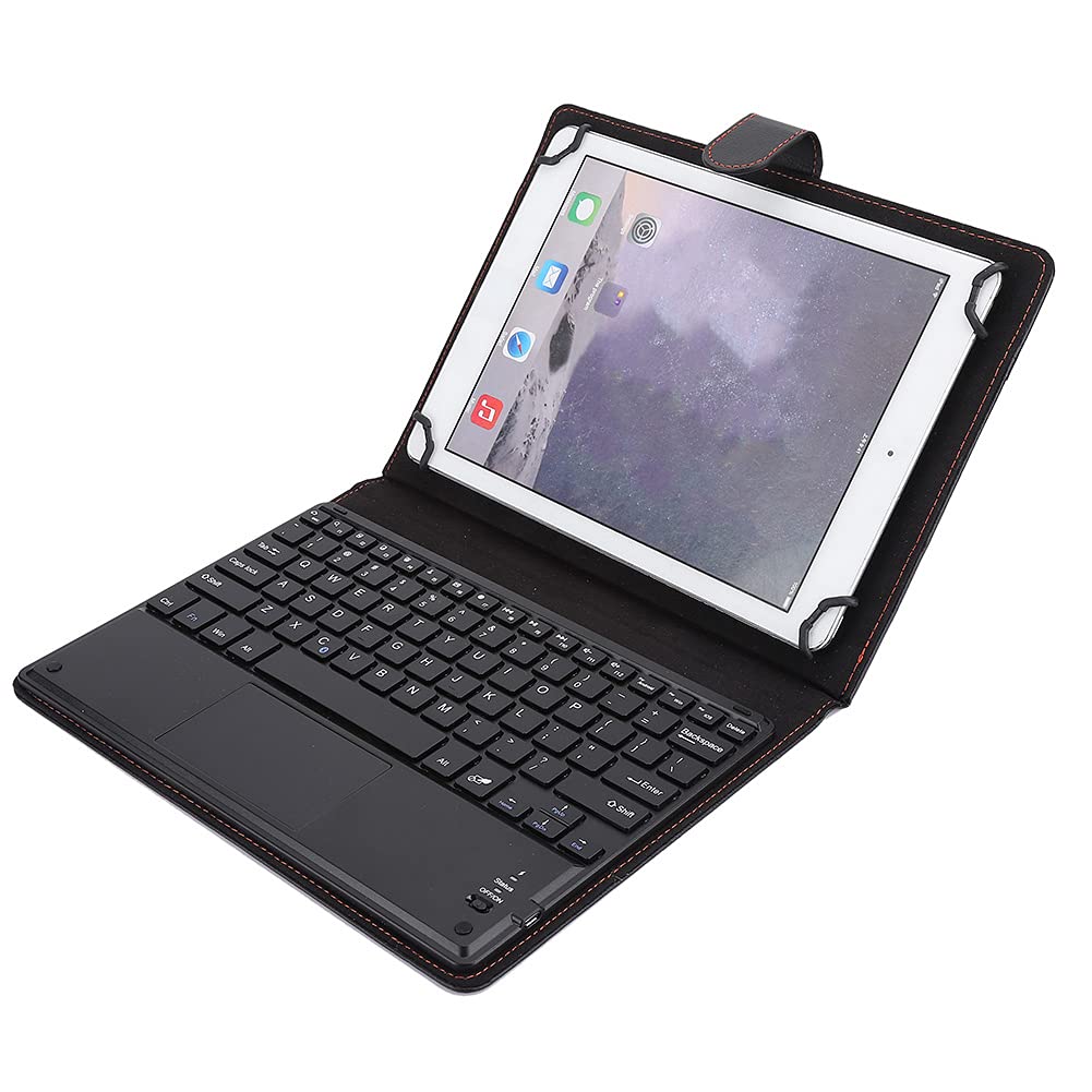 Annadue Keyboard Case with Touchpad for 9.7 to 10in Tablet PC, Wireless Bluetooth Touchpad Keyboard with Protective Case for Android/iOS/Windows Systems