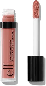 e.l.f. Lip Plumping Gloss Petal Pressed High Shine Vegan Cruelty-Free 0.17oz view 1