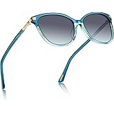AVAWAY Womens Cat Eye Sunglasses Polarized - Stylish Acetate Frame UV400 Protection for Driving Travel Summer Outings