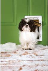 PetSafe Extreme Weather Pet Door Triple Flap Small Frame view 7