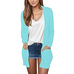 Wrap Sweaters White Cardigan for Women Lightweight