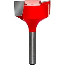 Yonico Surfacing Planing Router Bits Bottom Cleaning 1-1/8-Inch Diameter 1/2-Inch Shank 14974