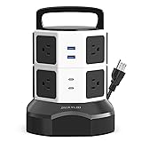 Tower Surge Protector Power Strip, JACKYLED