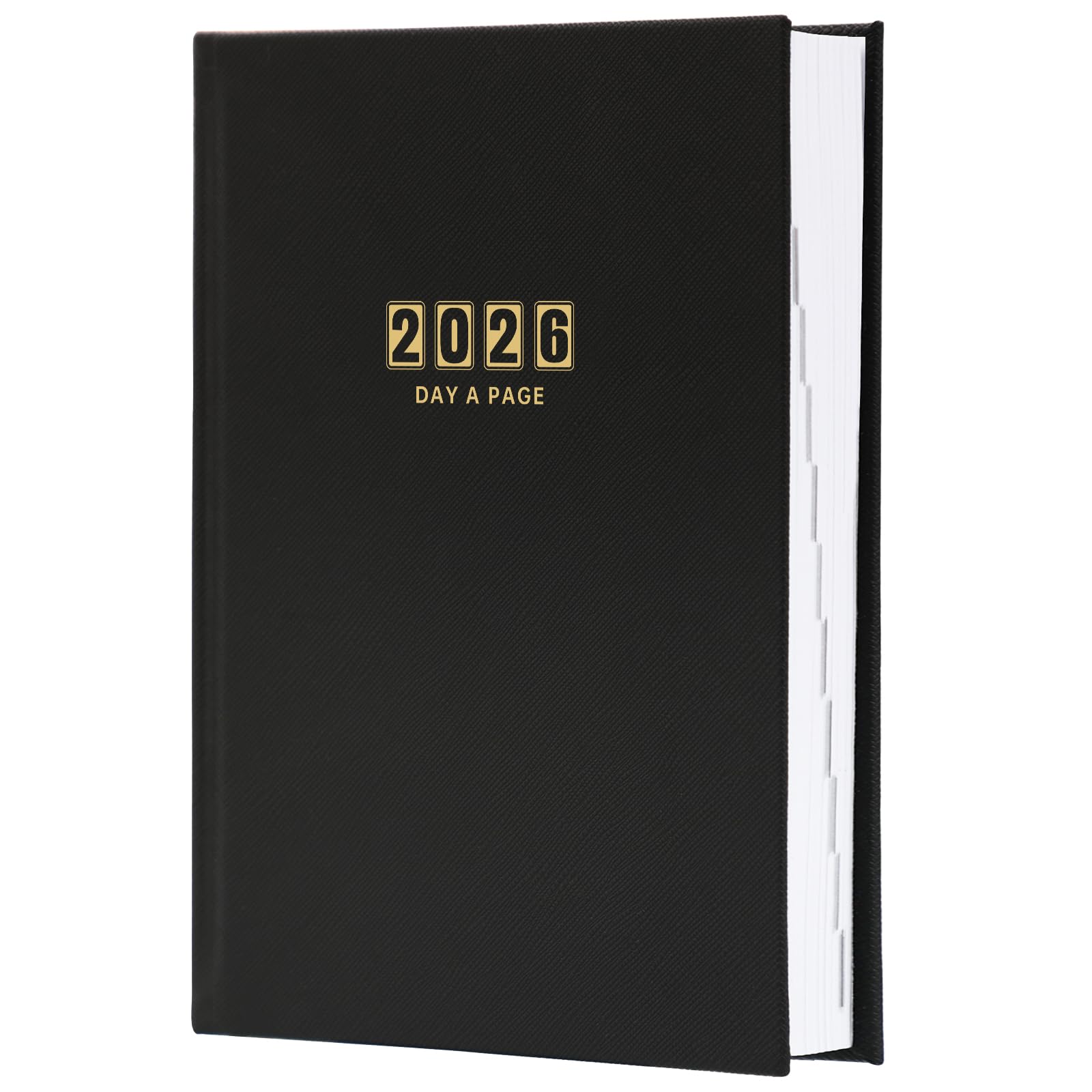 Photo 1 of 2026 Daily Planner - 2026 Daily Planner Full Page Per Day, Page A Day Calendar 2026, Jan. 2026 - Dec. 2026, 5.8" x 8.4", Agenda for 365 Days