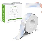 Nelko Genuine P21 Label Maker Tape, Adapted Label Print Paper, 14x40mm (0.55"x1.57"), Standard Laminated Labeling Replacement, Multipurpose of P21 Label Maker, 180 Tapes/Roll, 1 Roll, Light Blue