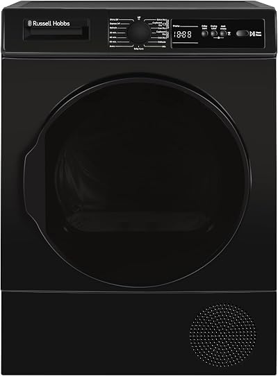 Russell Hobbs Freestanding Heat Pump Tumble Dryer 9kg 15 Programs LED Display