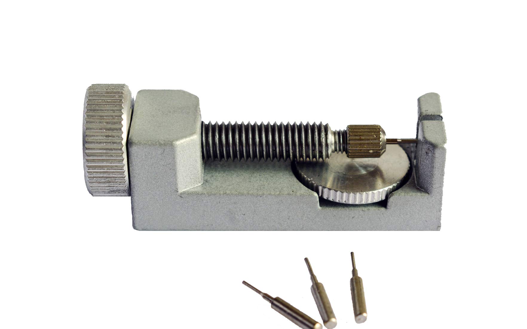 LLF Multifunction Metal Watch Link Pin Remover Band Strap Repair Tool with 3 Replace pins