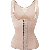 SHAPSHE Waist Trainer for Women Workout Corset Waist Cincher Shapewear Tummy Control Vest Body Shaper Invisible Girdle