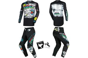 MX Outfit O'Neal Element Rancid Kids/Youth Protective Pants Jersey riding bundle motocross dirt bike combo set