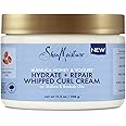 SheaMoisture Hydrate and Repair Moisturizing Curl Cream for Curly Hair Manuka Honey and Yogurt Sulfate Free Curly Hair Cream 11.5 oz