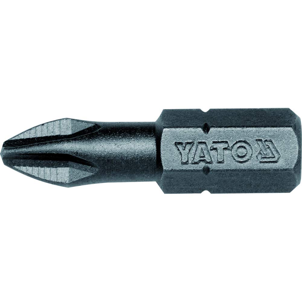 'Yato YT-7808 – 1/4 Bits Standard x25 mm Cold Forged S2 PH2