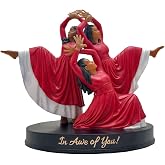 African American Expressions in Awe of You Figurine, Resin Statue Home D&eacute;cor Gift, Red White Collectible Accent, Mother&rsquo;s Day Presents for Mom - (7" x 6.25" x 7.5") - FAOY-60